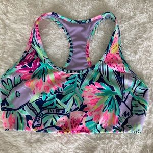 Lilly Pulitzer Luxletic Floral Sports Bra
